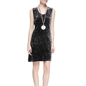 Eileen Fisher Iridescent Velvet Sleeveless Dress